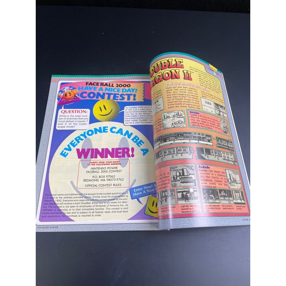 Nintendo Power Vol#30 Final Fantasy II, Battletoads,Flintones NES Complete SKU 3 - Picture 11 of 13